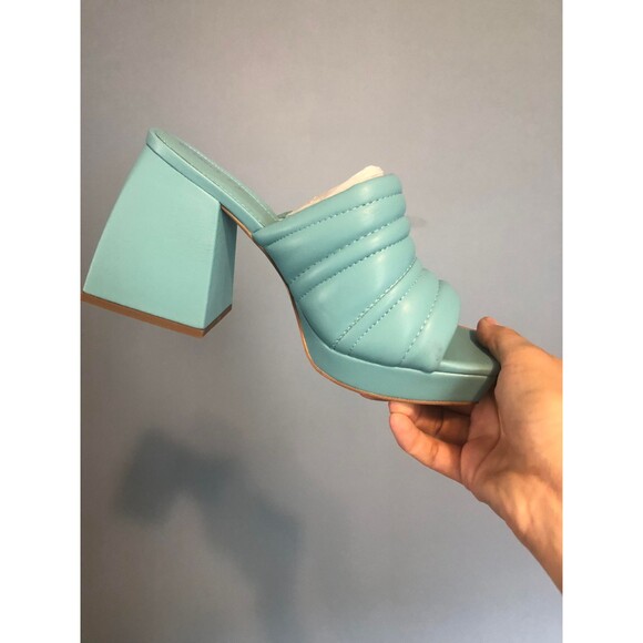 Circus NY Circus by Sam Edelman Calypso Blue Marlie Platform Sandal, size 7 - Picture 7 of 7